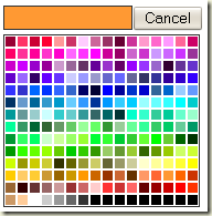 simplecolor 10 jQuery плагинов для выборки цвета (color picker)